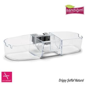 Primanova Drippy Naturel Banyo Aksesuarı Duş Rafı