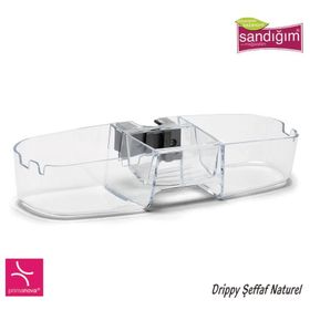 Primanova Drippy Naturel Banyo Aksesuarı Duş Rafı