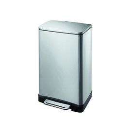 Primanova E-Cube Paslanmaz Çelik 30 lt Pedallı Çöp Kovası