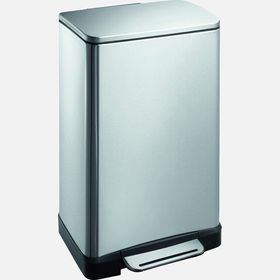 Primanova E-Cube Paslanmaz Çelik 30 lt Pedallı Çöp Kovası