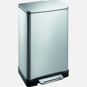 Primanova E-Cube Paslanmaz Çelik 30 lt Pedallı Çöp Kovası