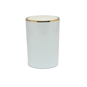 Primanova E35 Lenox Beyaz 6 lt Çöp Kovası