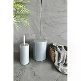 Primanova Flores 2'li Gri Banyo Seti