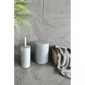 Primanova Flores 2'li Gri Banyo Seti