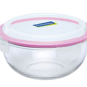 Primanova Glasslock 4000 ml Yuvarlak Cam Saklama Kabı