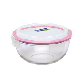 Primanova Glasslock 4000 ml Yuvarlak Cam Saklama Kabı