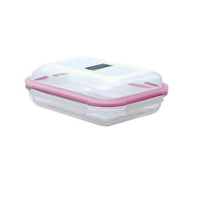 Primanova Glasslock 900 ml Dikdörtgen Plus Cam Saklama Kabı