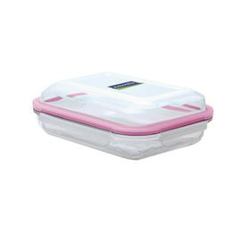 Primanova Glasslock 900 ml Dikdörtgen Plus Cam Saklama Kabı