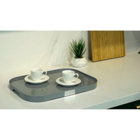 Primanova Gri Servis Tepsisi