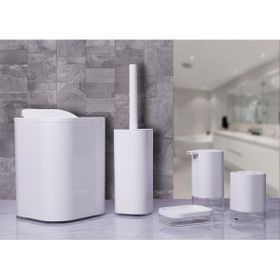 Primanova Klar Beyaz 5 Parça Banyo Seti