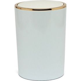 Primanova Lenox Beyaz 6 lt Çöp Kovası