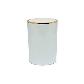 Primanova Lenox Beyaz Altın 6 lt Çöp Kovası