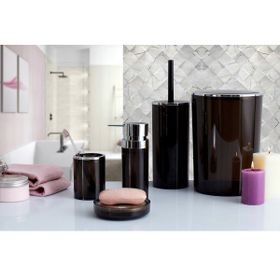 Primanova Lenox Siyah 5 Parça Banyo Seti