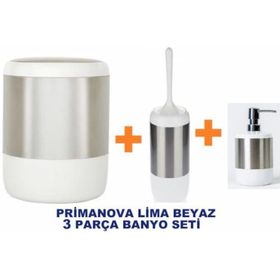 Primanova Lima Xl Beyaz Sıvı Sabunluk