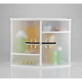 Primanova M-09416 Şeffaf Banyo Ecza Dolabı