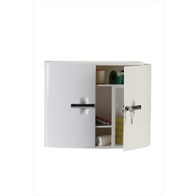 Primanova M-09501 Beyaz Banyo Ecza Dolabı
