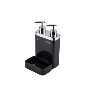 Primanova M-E10-06 Siyah Sıvı Sabunluk