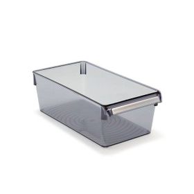 Primanova M-E27-10-25 Şeffaf Siyah Düzenleyici 290x150x100 mm Raf Dikdörtgen