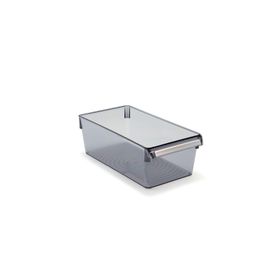 Primanova M-E27-10-25 Şeffaf Siyah Düzenleyici 290x150x100 mm Raf Dikdörtgen