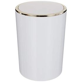 Primanova M-E35-01-A Lenox Beyaz Altın 6 lt Çöp Kovası