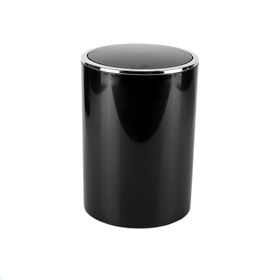 Primanova M-E35-06-A Lenox Siyah Altın Çöp Kovası