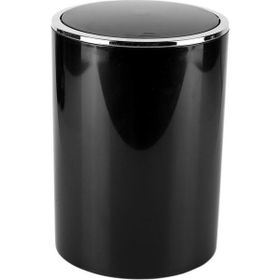 Primanova M-E35-06-A Lenox Siyah Altın Çöp Kovası