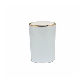 Primanova M-E35-06-A Lenox Siyah Altın Çöp Kovası