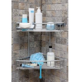 Primanova M-N31-30 2'li Mat Eloksal Paloma Alu Banyo Rafı