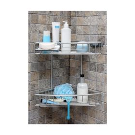 Primanova M-N31-30 2'li Mat Eloksal Paloma Alu Banyo Rafı