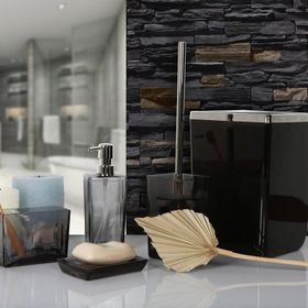 Primanova M-SA12-16 Biga Şeffaf Krom Tuvalet Fırçası