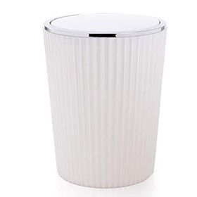 Primanova M-SA17-01 Beyaz Krom Nely Çöp Kovası