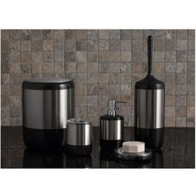 Primanova M-SAS-04-25 Siyah Lima 5 Parça Banyo Seti