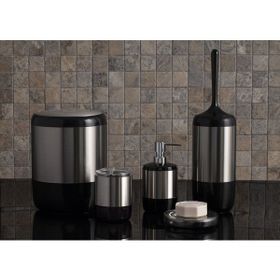 Primanova M-SAS-04-25 Siyah Lima 5 Parça Banyo Seti