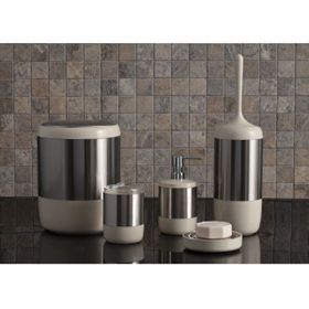Primanova M-SAS04-09 Lima Bej 5 Parça Banyo Seti