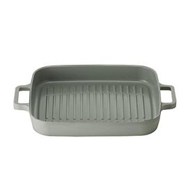 Primanova Neoflam Fika Gri 28 cm Dikdörtgen Aluminyum Grill Tava