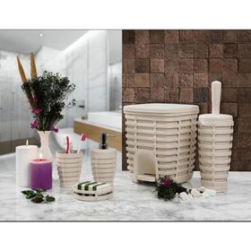Primanova Palm Bej 5 Parça Banyo Seti