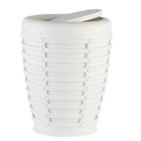 Primanova Palm Beyaz 5 Litre Çöp Kovası