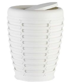 Primanova Palm Beyaz 5 Litre Çöp Kovası
