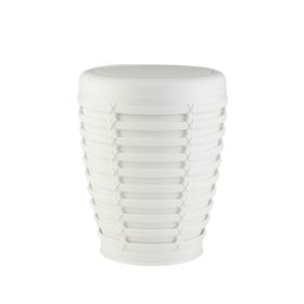 Primanova Palm Beyaz 5 Litre Çöp Kovası