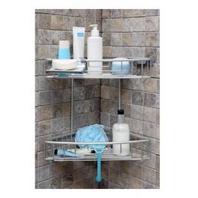 Primanova Paloma 2'li Alüminyum Banyo Rafı