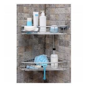 Primanova Paloma 2'li Alüminyum Banyo Rafı