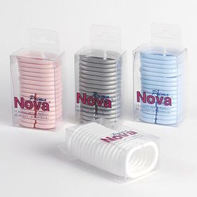 Primanova Perde Plastik Metalik Gri Boru Halkası