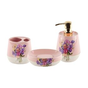 Primanova Pink Flower Sabunluk