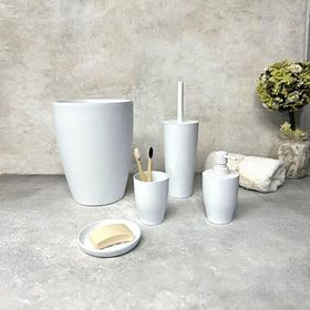 Primanova Pure Beyaz 5'li Banyo Seti