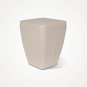 Primanova Rattan Bej Çöp Kovası