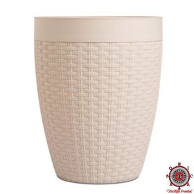 Primanova Rattan Bej Çöp Kovası