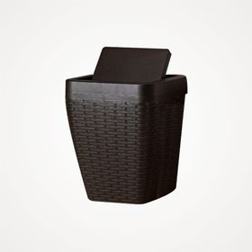 Primanova Rattan Kahverengi Çöp Kovası