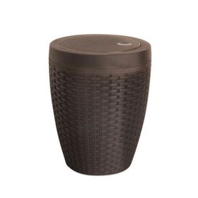 Primanova Rattan Kahverengi Çöp Kovası