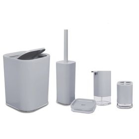 Primanova S20610 Klar Gri 5 Parça Banyo Seti