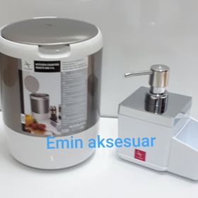 Primanova Toskana Beyaz Çöp Kovası